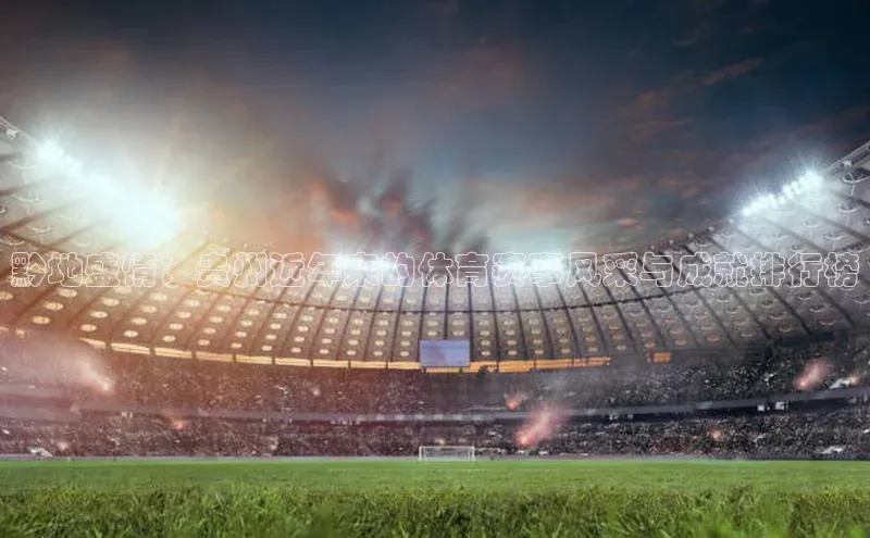 黔地盛情：贵州近年来的体育赛事风采与成就排行榜